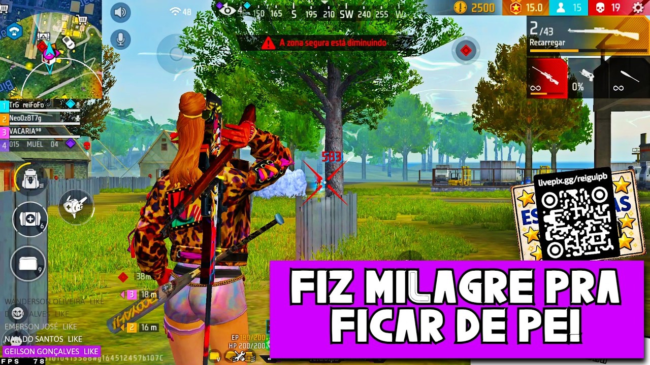 FIZ MILAGRE NAS JOGADAS ABSURDAS PRA FICAR DE PÉ!