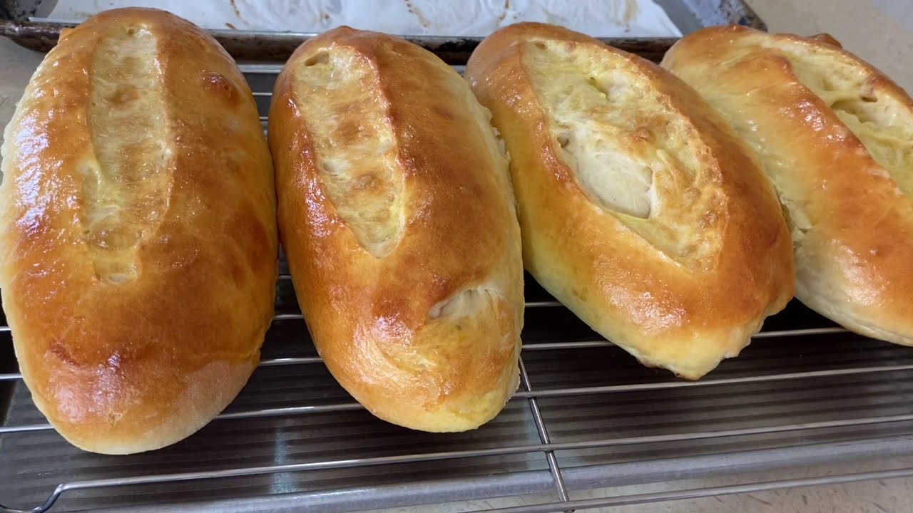 Homemade Hoagie Rolls Recipe || Sandwich Rolls