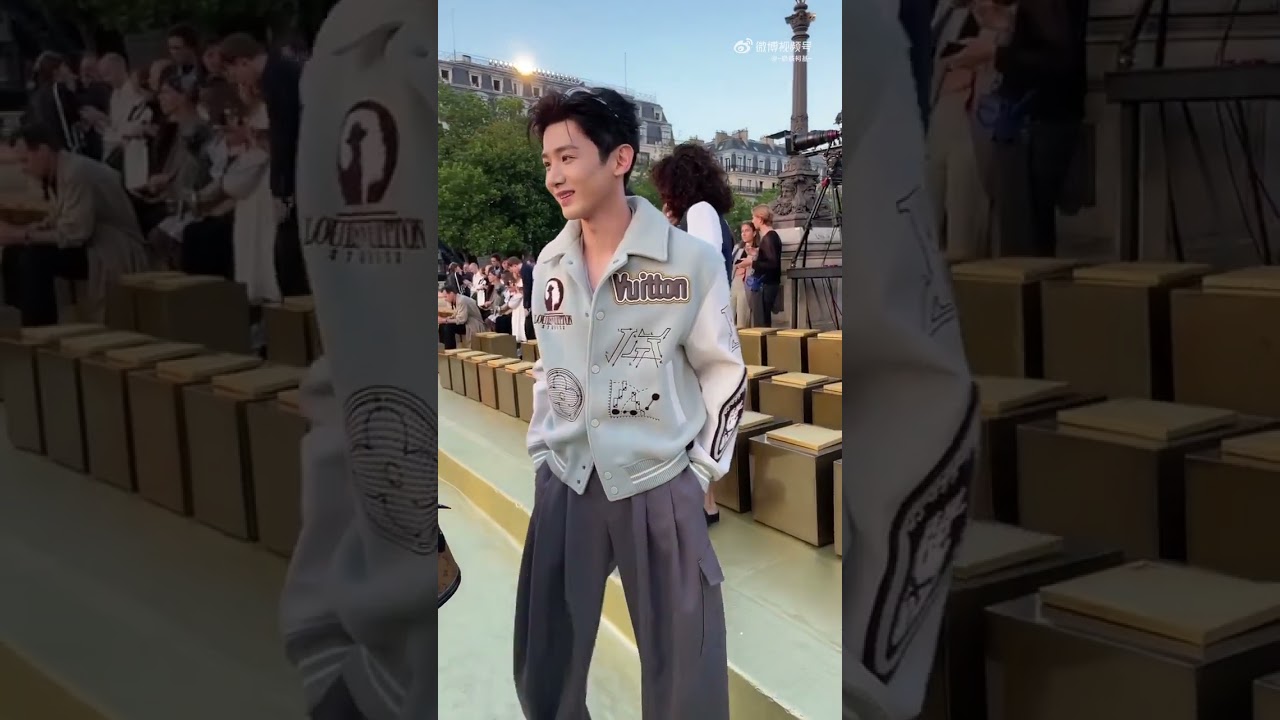 Bai Jing Ting attending the Louis Vuitton Fashion Show in Paris