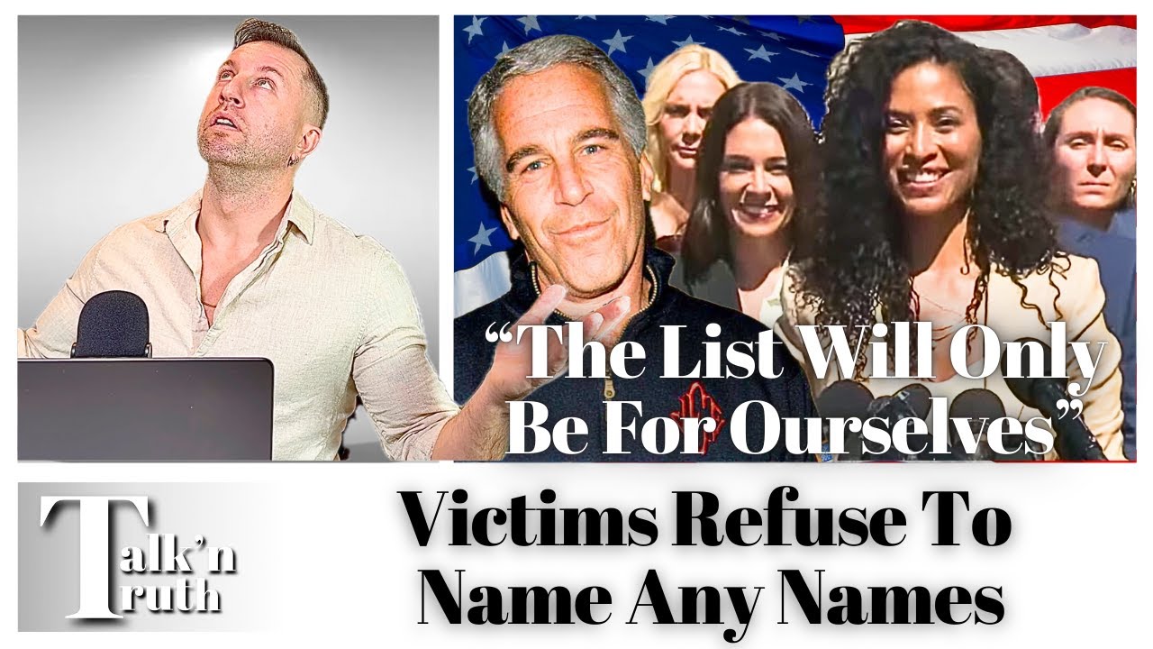 Why Didn't the Epstein Victims Name Any Names At The Press Conference?!