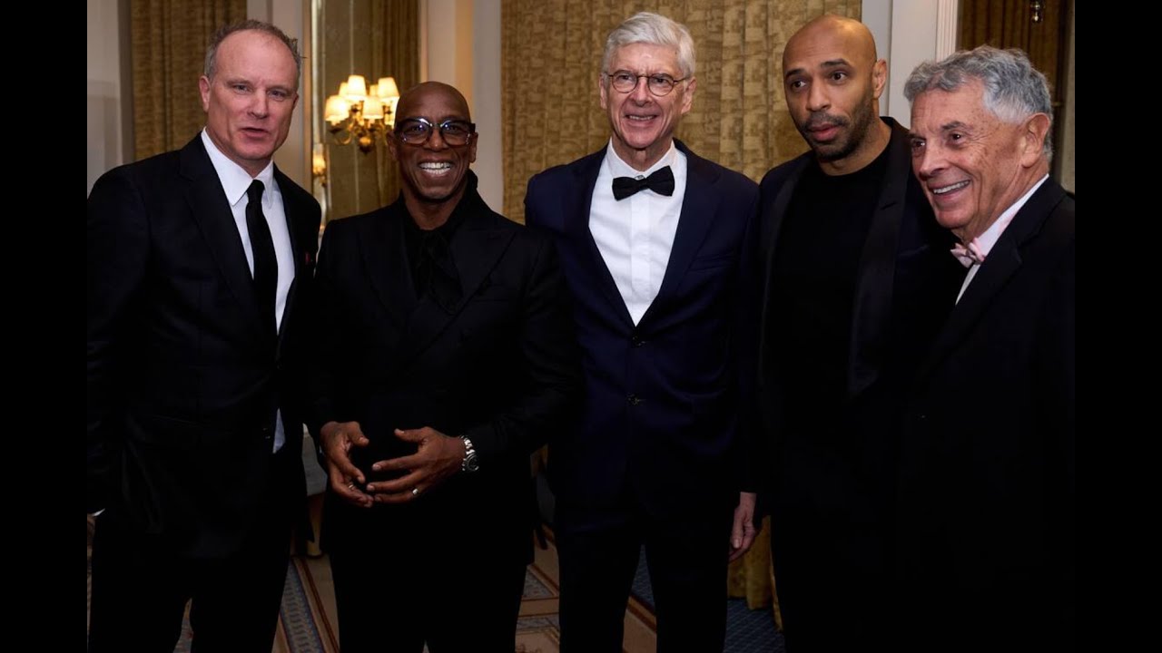 Bergkamp's Brilliance - by Thierry Henry, Ian Wright, Arsene Wenger and David Dein at FWA Tribute