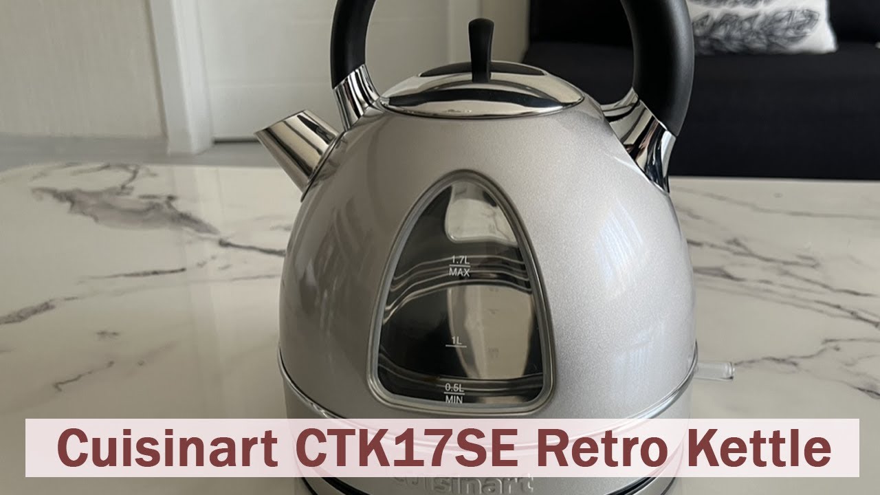 Cuisinart CTK17SE Retro Kettle Unboxing