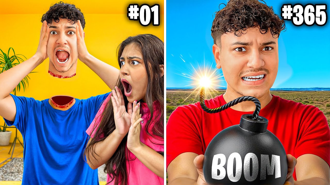 1000 PEGADINHAS EM 24 HORAS! *Vingança