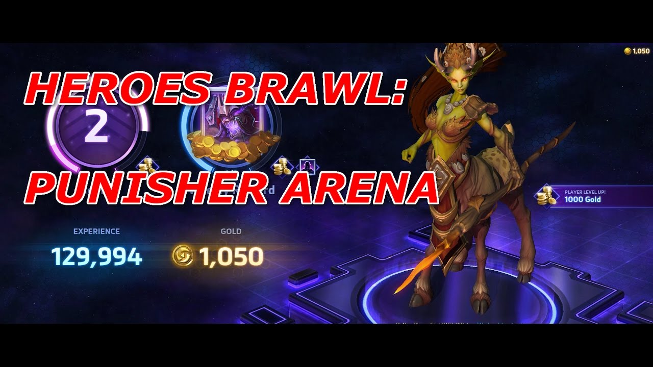 Heroes of the Storm: Brawl Mode Punisher Arena