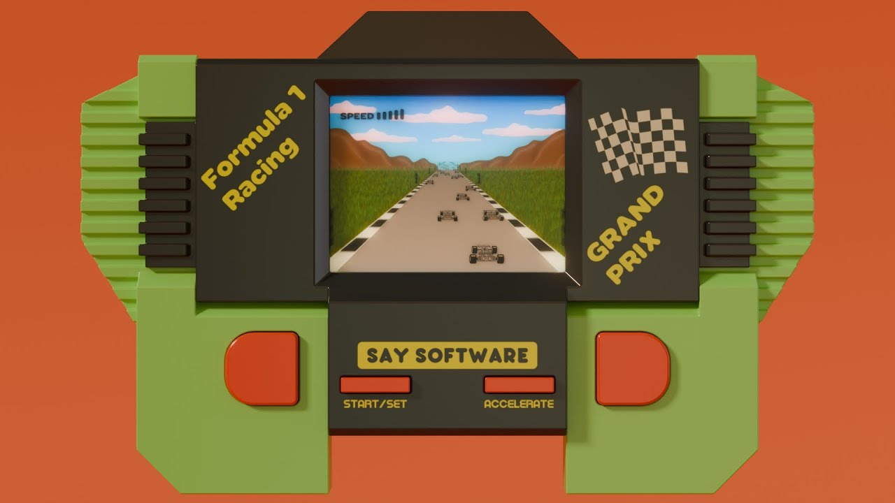 Formula 1 Car Racing | Mini LCD Game 4