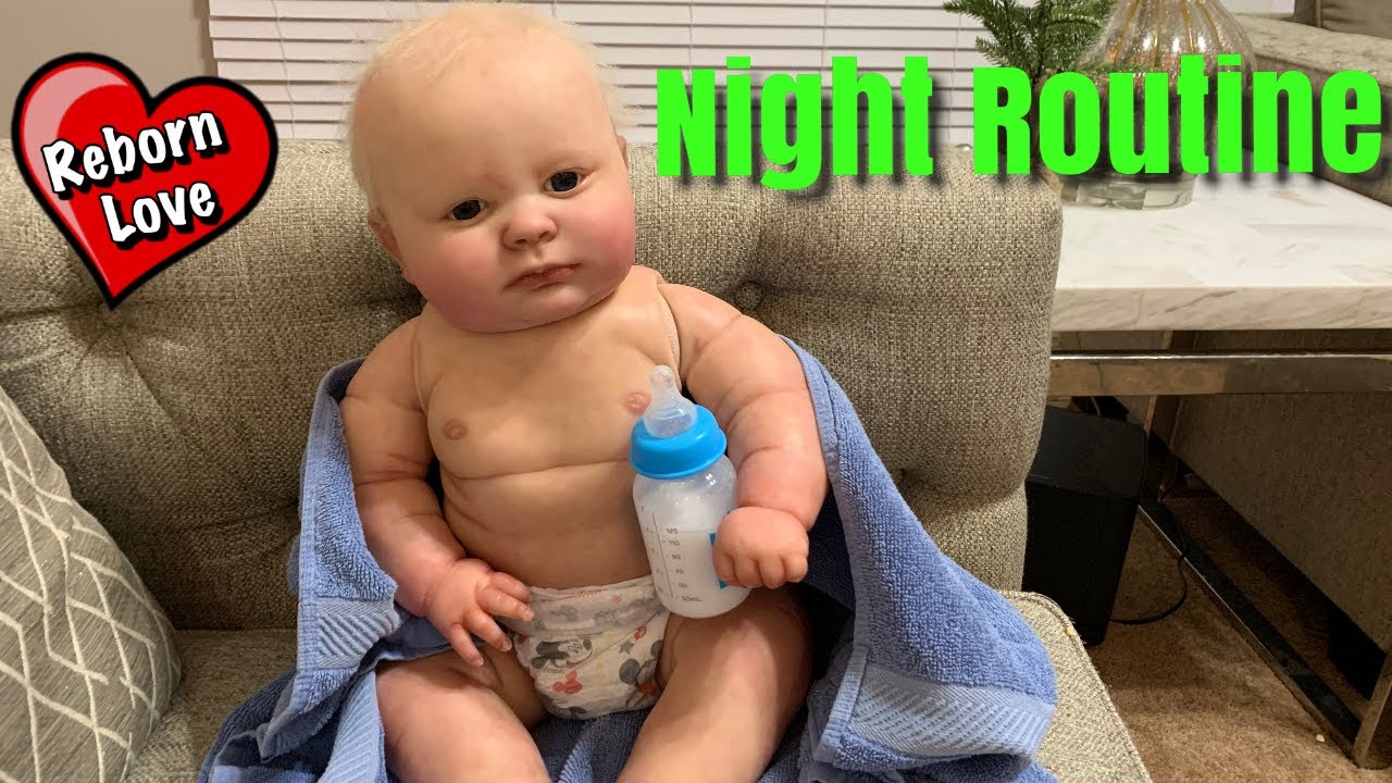 Reborn Baby Night Routine Reborn Role Play