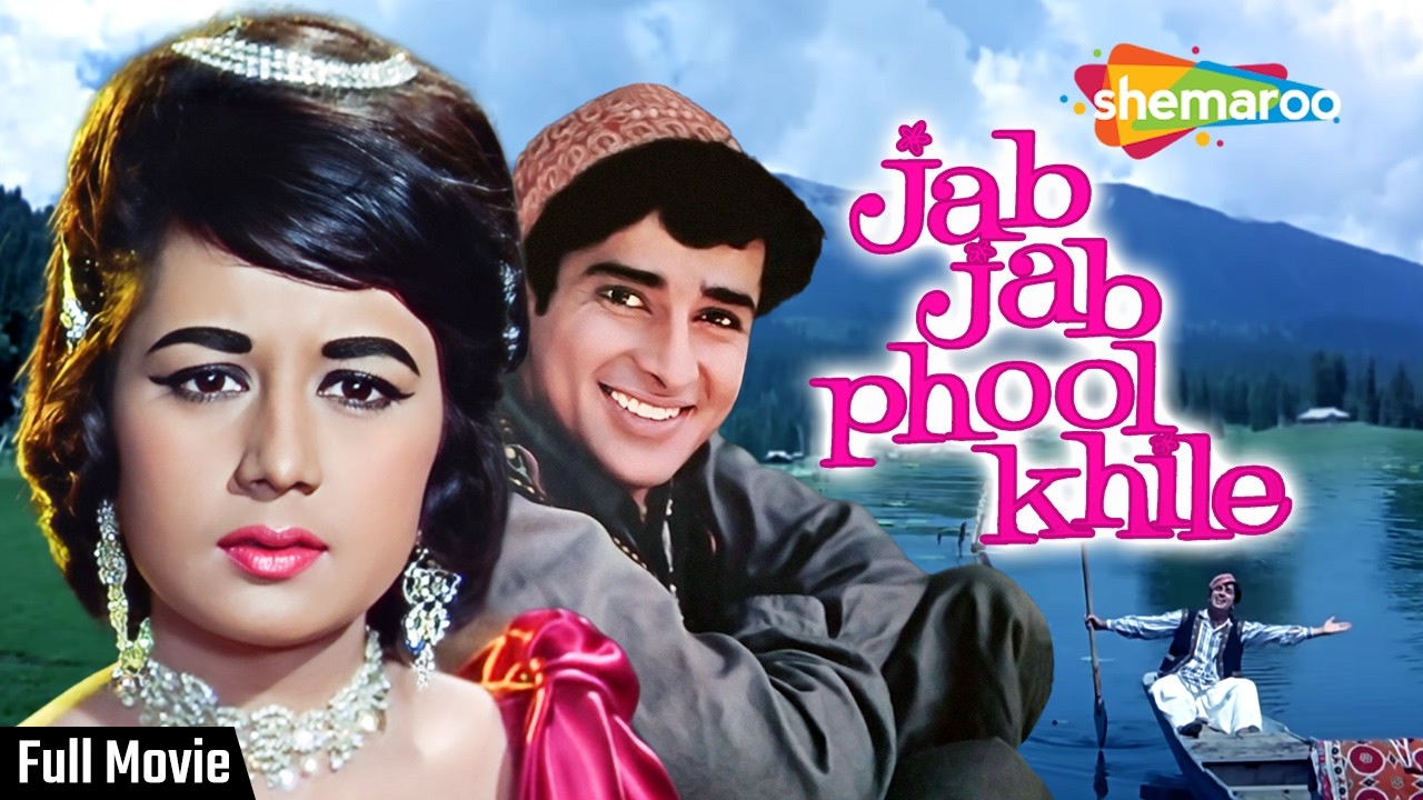 Jab Jab Phool Khile (1965) Full Movie | Shashi Kapoor | Nanda | Bollywood Classic