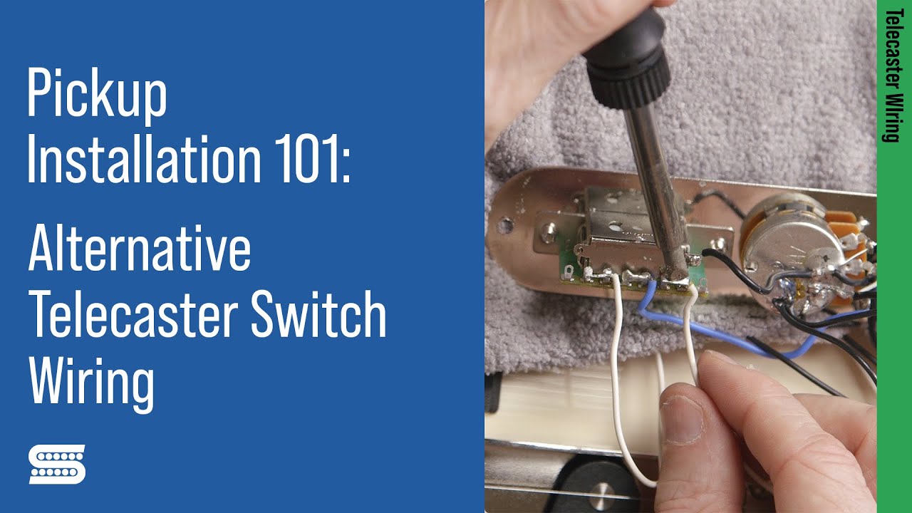 Telecaster DIY: Alternate Telecaster Switch Wiring