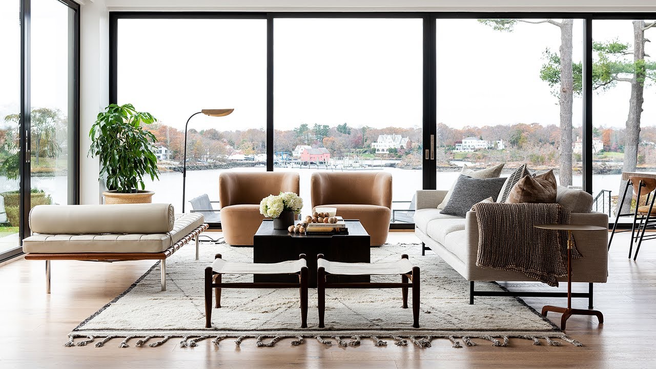 Rye, New York Project: The Living Spaces