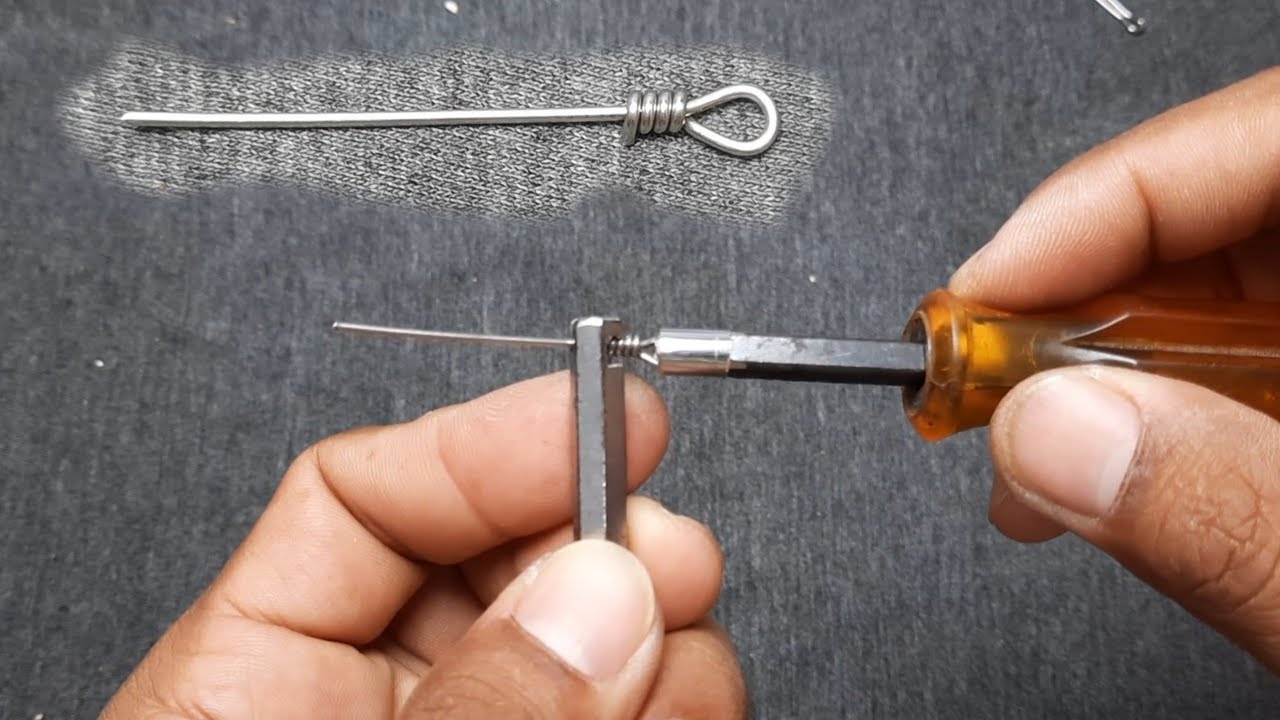ทำที่ดัดลวดง่ายๆ Wire bender for making lures