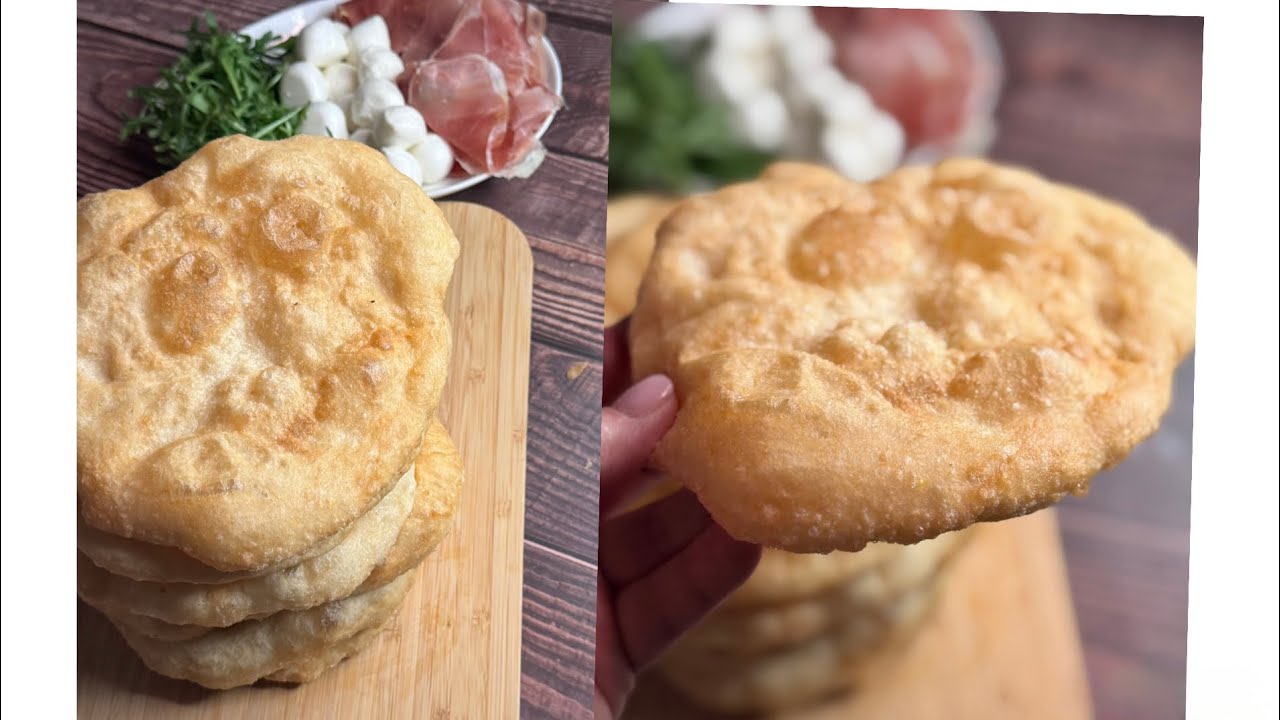 INCREDIBILE!! Perché non ci ho pensato prima. Pizza Fritta NAPOLETANA Ricetta FACILISSIMA!