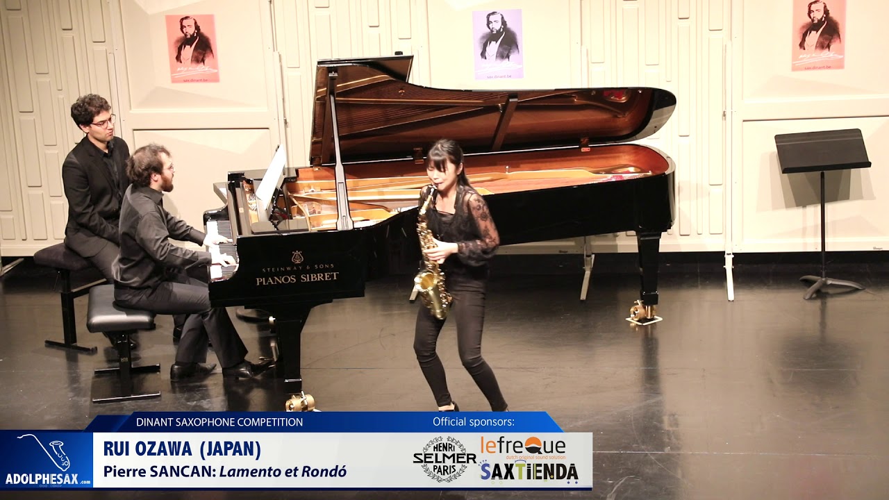 Rui Ozawa (Japan) - Lamento et Rondó by Pierre Sancan (Dinant 2019)