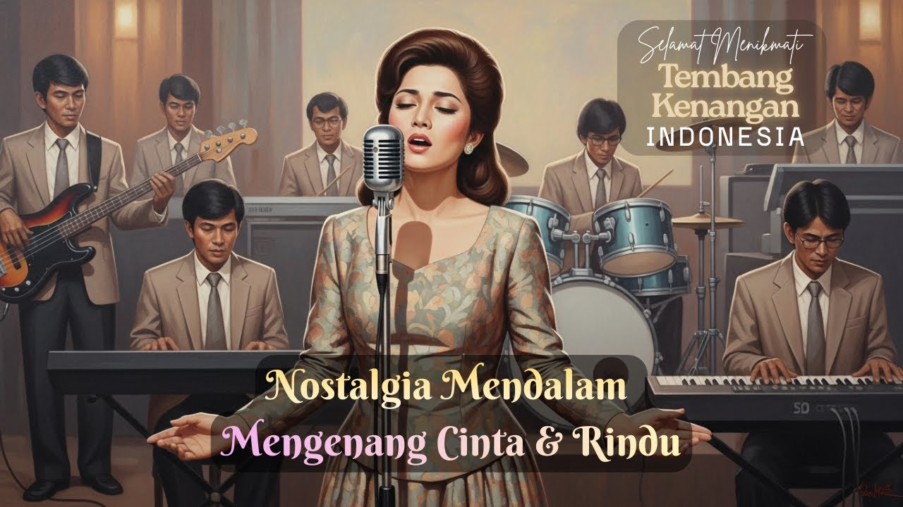 Nostalgia Mendalam Mengenang Cinta & Rindu | Tembang Kenangan Indonesia Tahun 70an-80an