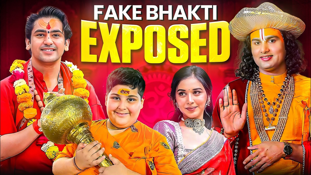 Exposing Fake Bhakti Of Spiritual Influncers - Ft Aniruddhacharya, Bageshwar, Tanya Mittal, Abhinav