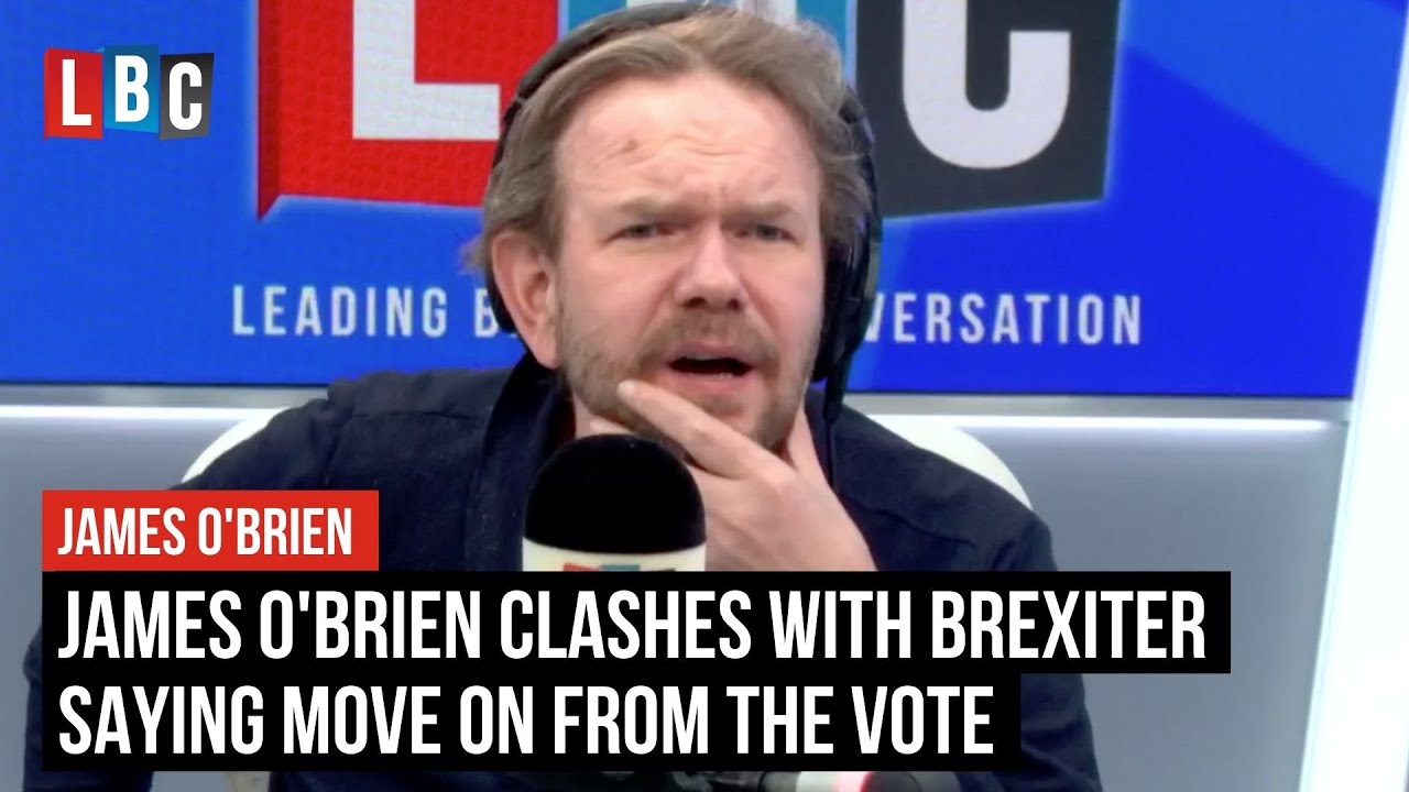 James O'Brien clashes with Brexiter saying move on from the vote | LBC