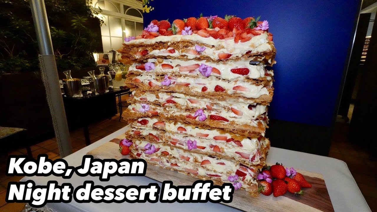 An updated dessert buffet 