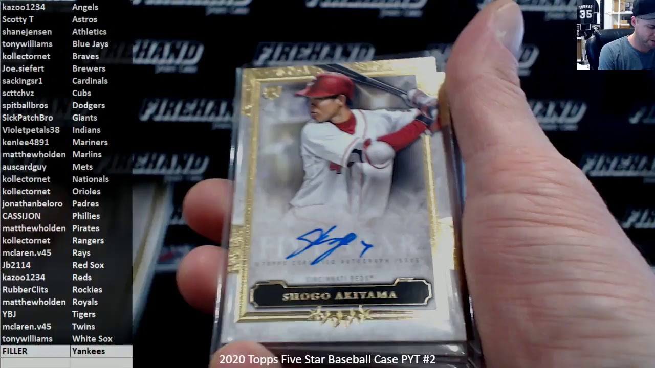 LIVE Group Case & Box Breaks with Firehand Cards