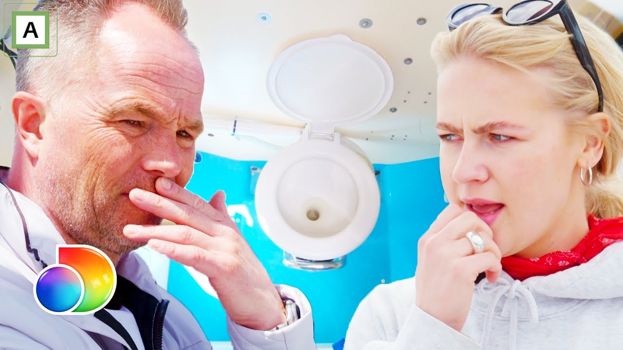 Over Atlanteren | Deltakerne er skeptiske til mangelen på privatliv på båten | discovery+ Norge