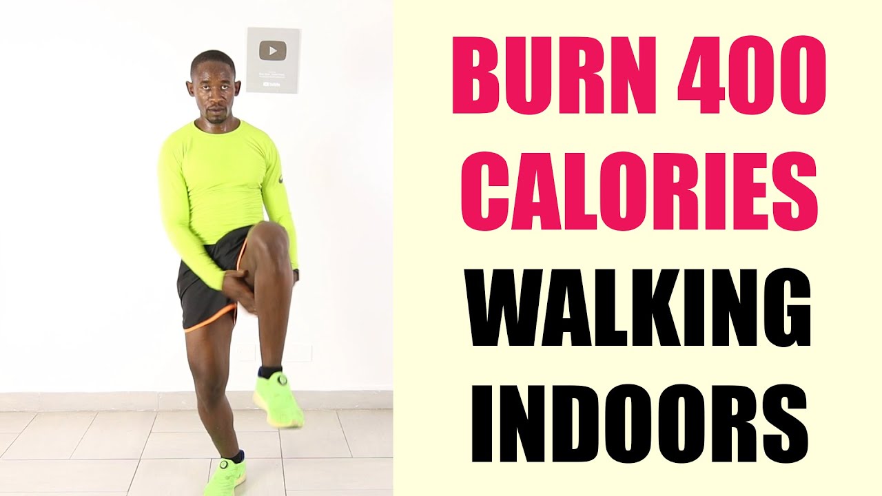 Burn 400 Calories Walking at Home in 45 Minutes/ Indoor Walking Workout