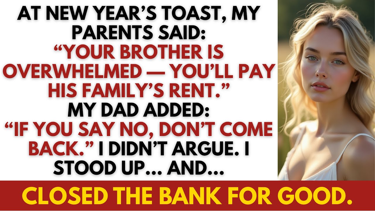 At New Year’s, My Parents Expected Me To Pay My Brother’s Family Rent Because He Was Overwhelmed.