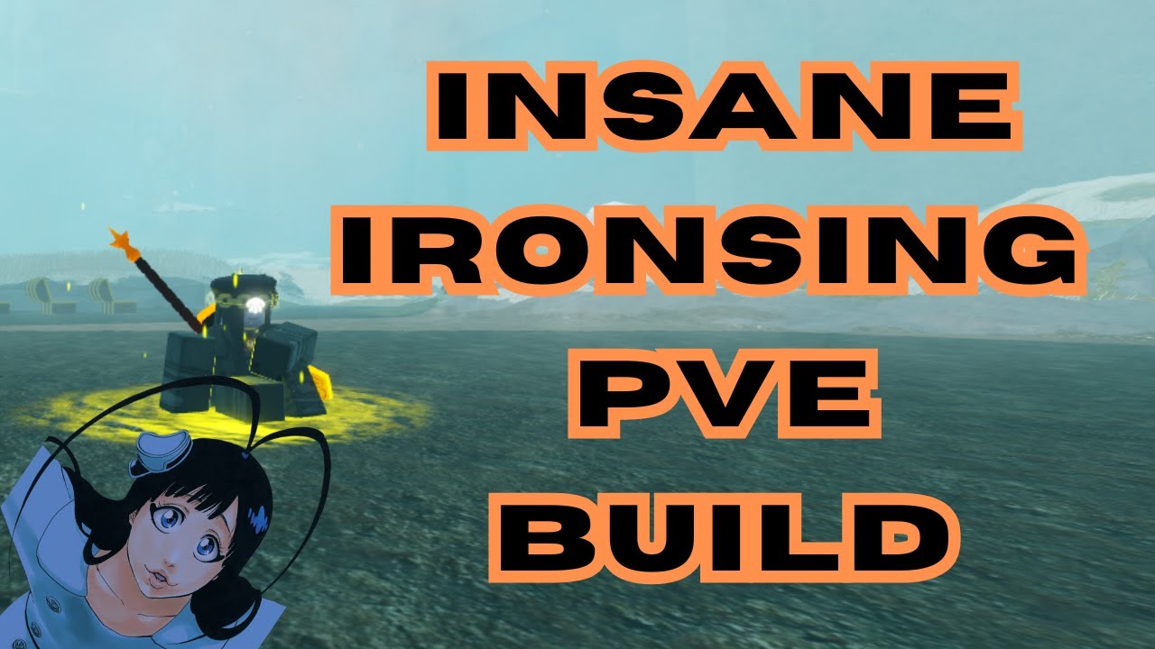 the BEST beginner ironsing pve build in Roblox DEEPWOKEN!