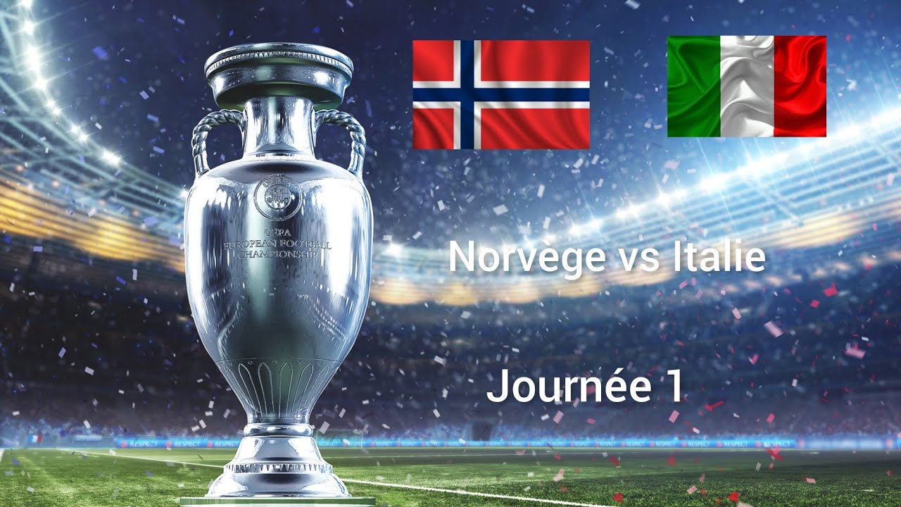 UEFA EURO 2024 🇳🇴Norvège 0-1 🇮🇹Italie groupe E journée 1