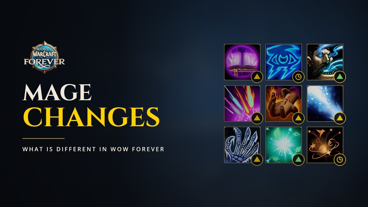 Mage Changes in WoW Forever - What's Different From Classic