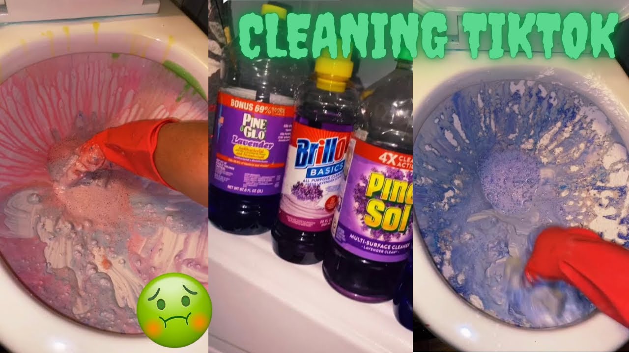 ASMR Cleaning Tiktok Compilation 🤢 #19