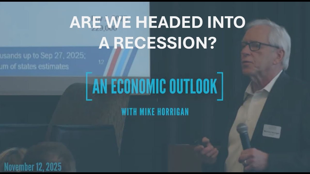 Upjohn Institute Economic Outlook: Are we headed to a recession?