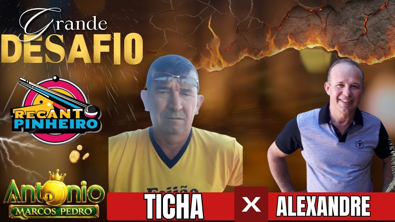 TICHA DE ARARAS X ALEXANDRE DE MOGI GUAÇU - SINUCA AO VIVO - 11/02/2026 # sinucaaovivo