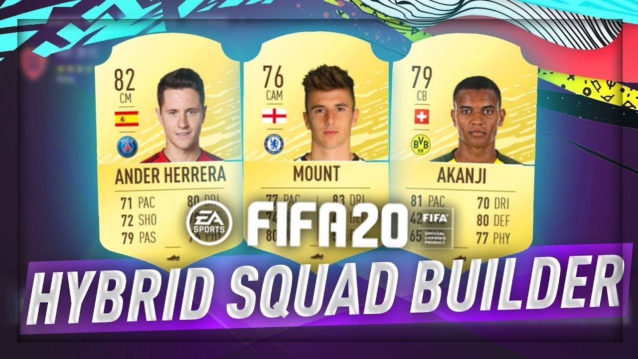 100K HYBRID SQUAD BUILDER! - FIFA 20 ULTIMATE TEAM