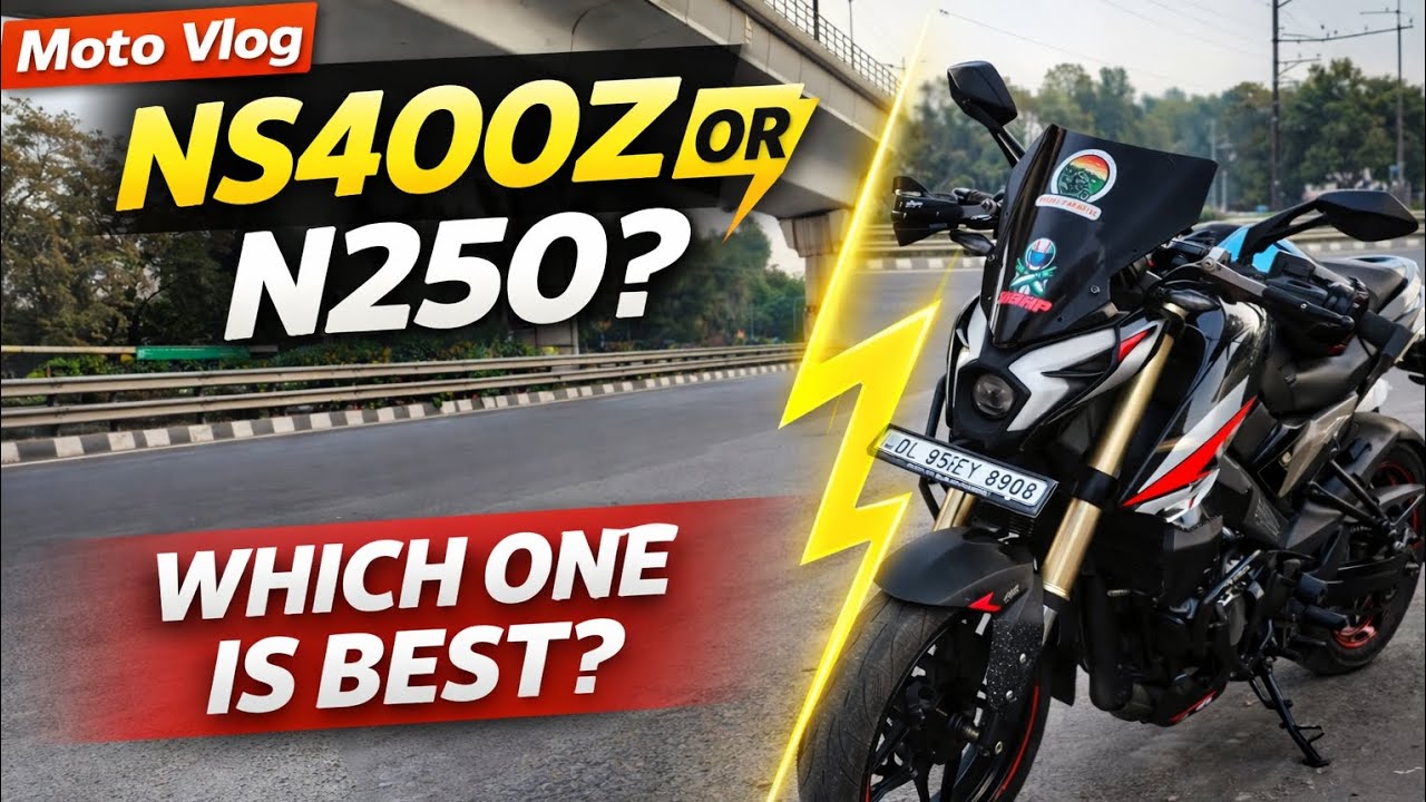 NS400Z vs N250 – Which One Is Best? 🤔 Honest Comparison | Moto Vlog