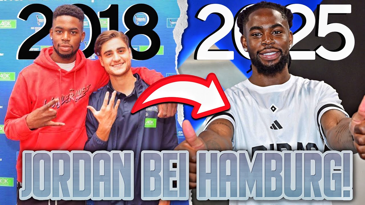 TRANSFER VLOG von JORDAN TORUNARIGHA beim HSV!😍🔷