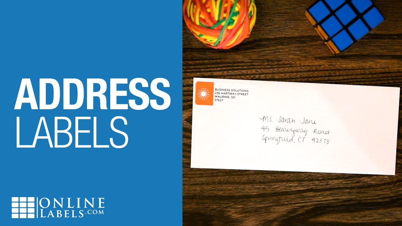 Address Labels | Product Overview