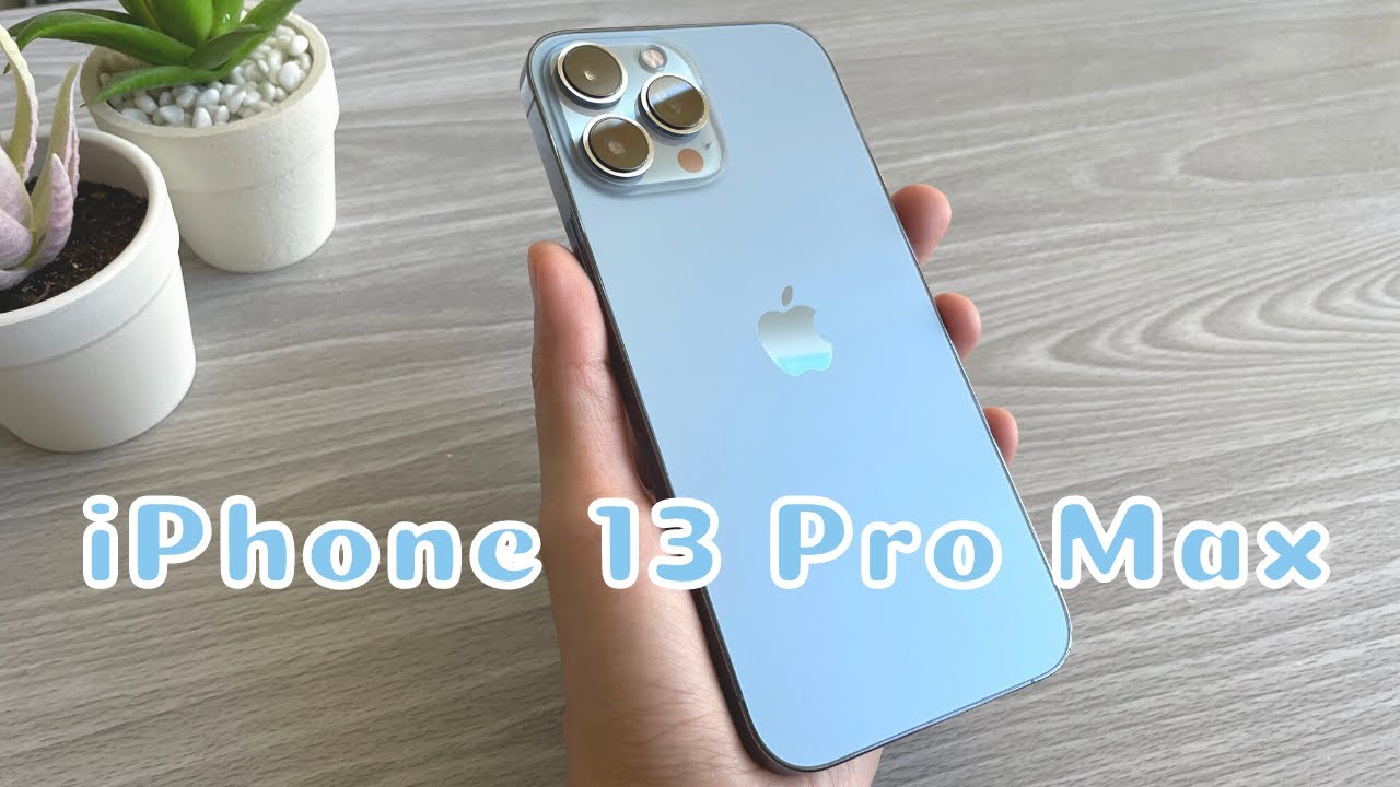 iPhone 13 Pro Max Sierra Blue Unboxing