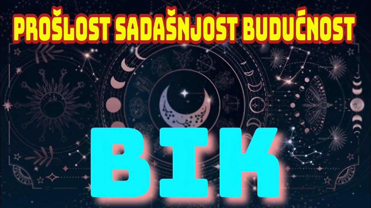 BIK “Odjednom se situacija menja” Proslost Sadasnjost Budućnost 