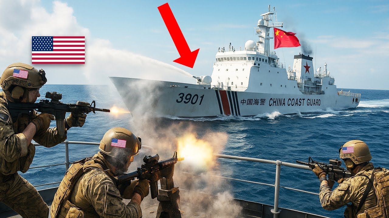 24 China Warships CONFRONT US Navy in South China Sea &ndash; Then THIS Happened&hellip;