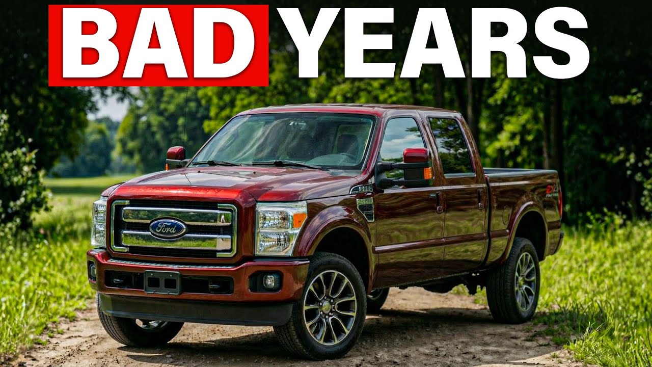 Ford Super Duty Truck Years to AVOID — and the Ones That Last Forever!