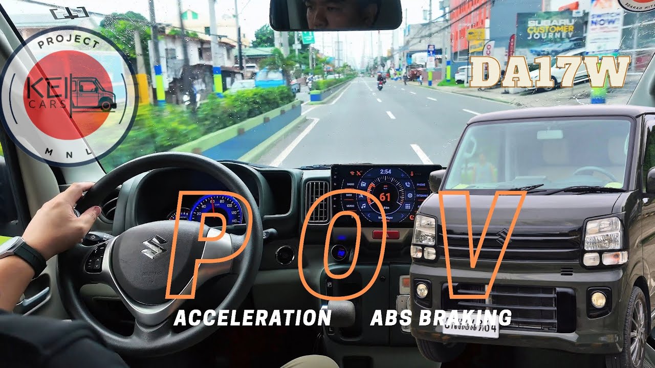 DA17W | POV Ride Testing Acceleration and Braking