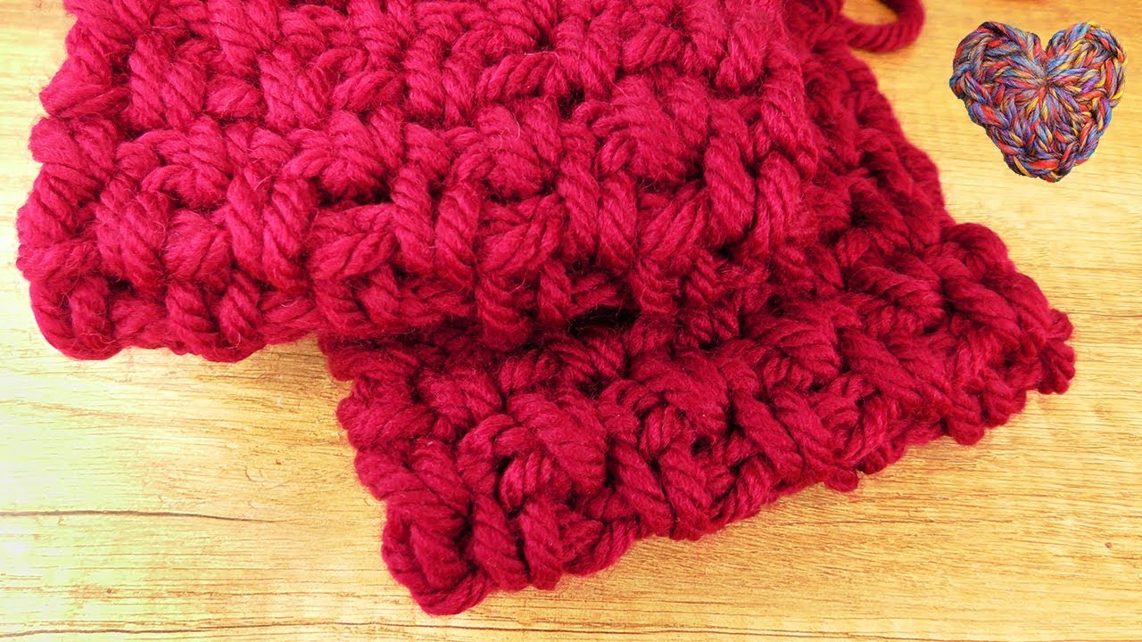Loop Schal mit XXL Wolle Häklen | Super schnell, einfach & kuschlig | Winter Schal DIY