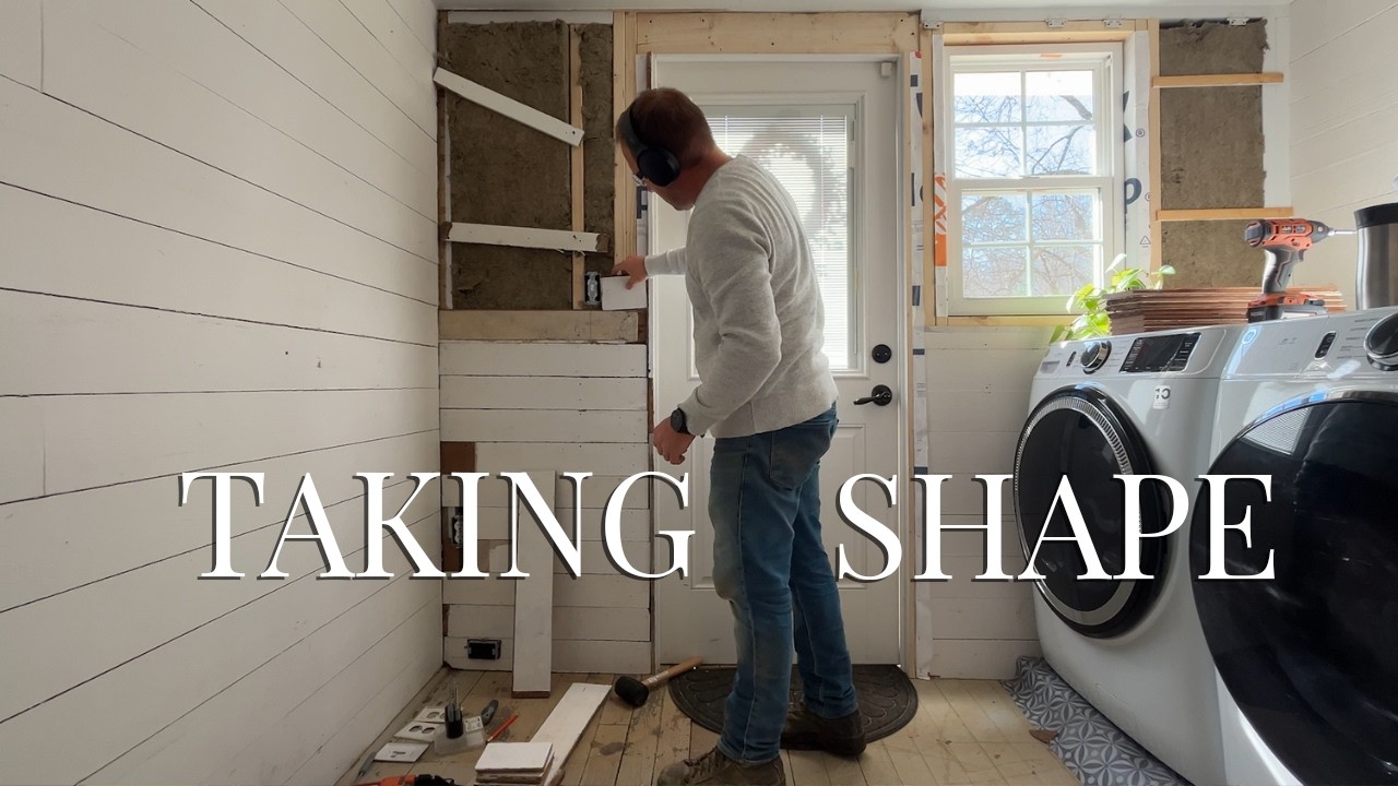 Making Real Progress | Walls, Trim & Cabinet Prep in Our 1901 Farmhouse