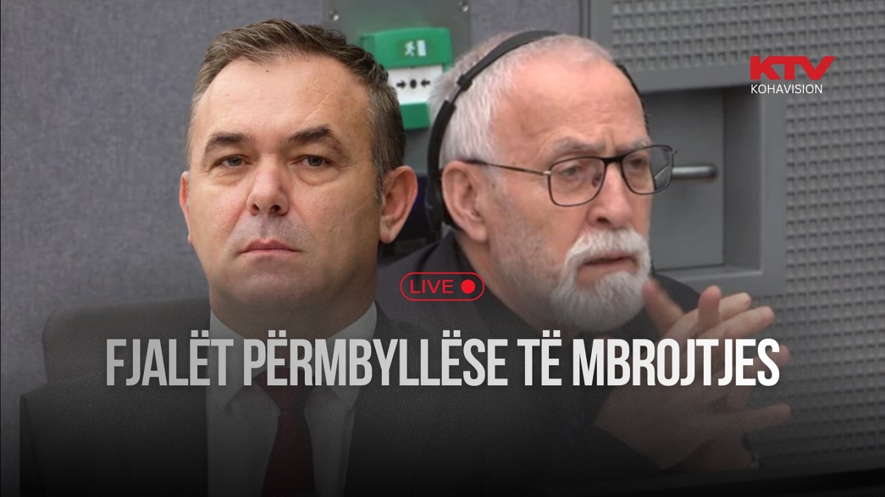 LIVE  - Mbrojtja e Selimit dhe Krasniqit paraqet fjalën përmbyllëse në Hagë