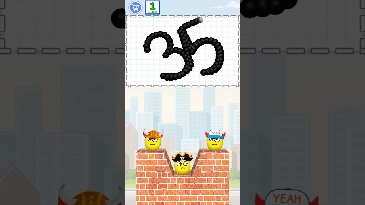 DRAW TO SMASH 5-10-15-20-25-30-35-40-45-50 ! #shorts#drawtosmash#gamingshorts#satisfying