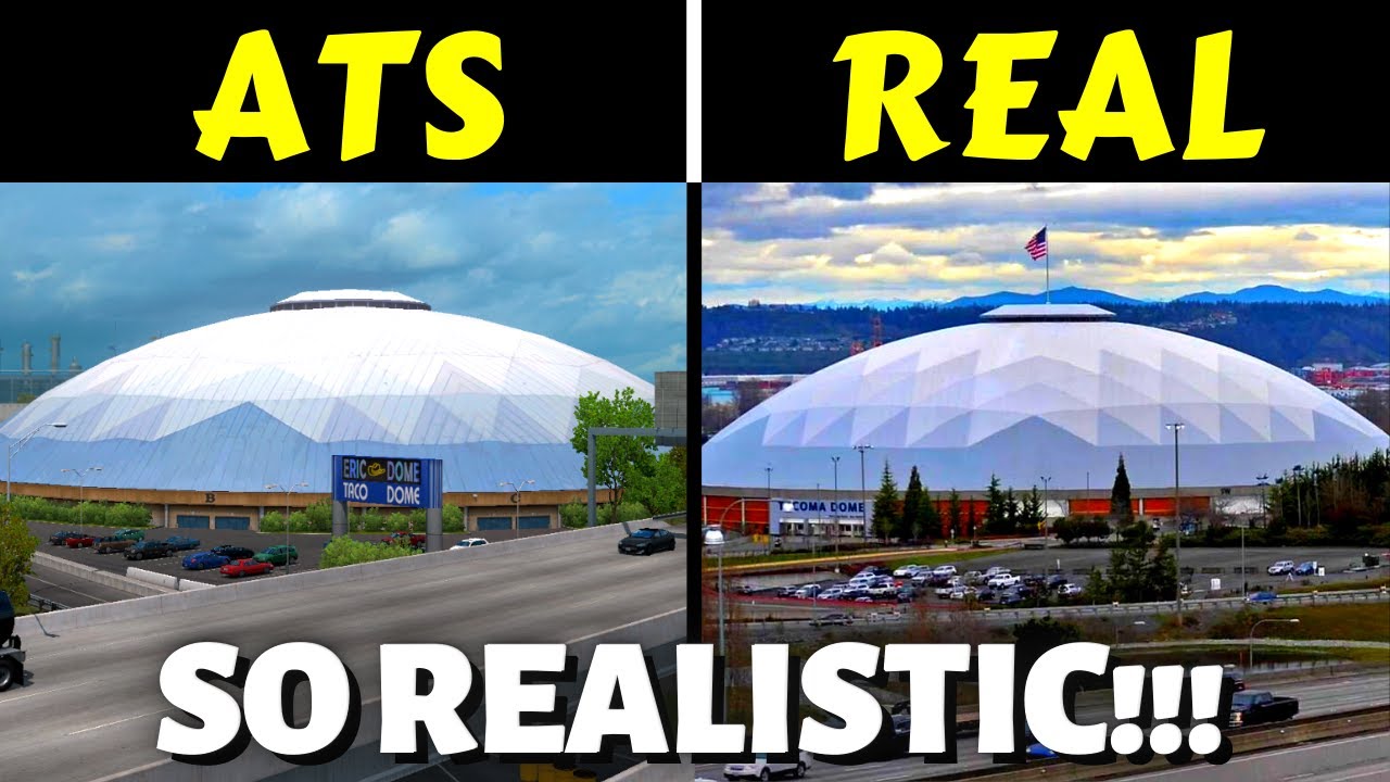 ATS vs Real Life: Oregon & Washington | SO REALISTIC!! Comparing ATS with Real Life Locations