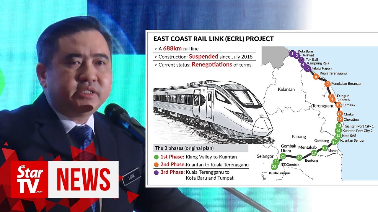 ECRL may be re-launched July 25, says Loke