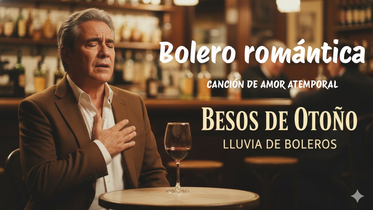 Besos de Otoño, Bolero Romántico, Letra Completa, Música Romántica, Lluvia de Boleros