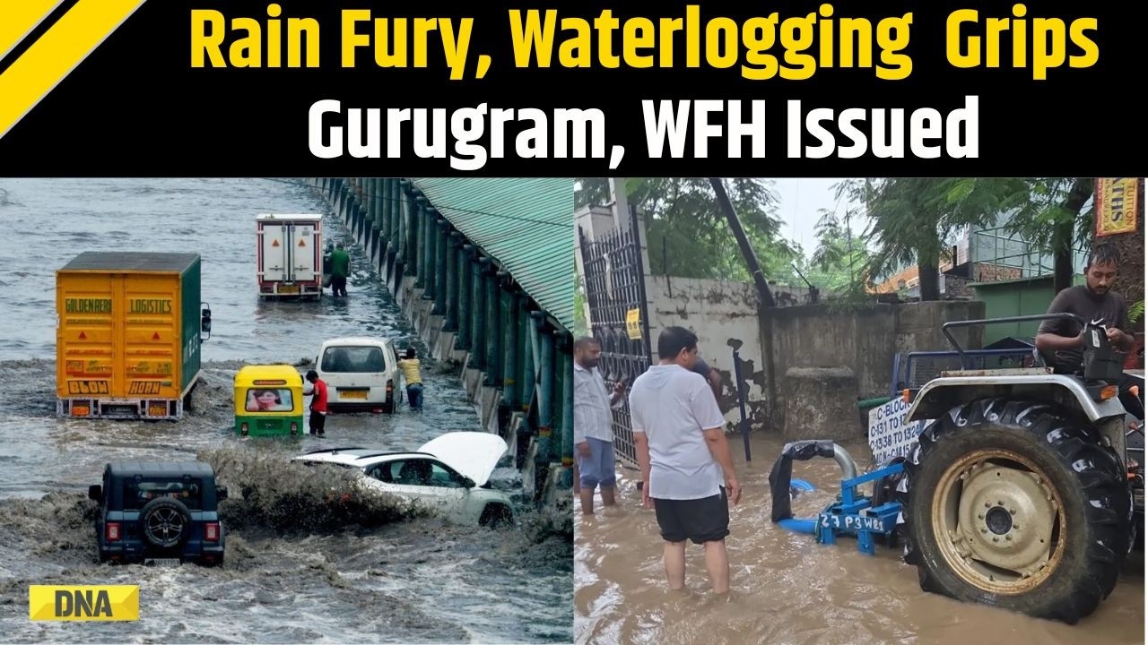 Delhi-NCR Rains: Offices Shift To Work From Home As Flooded Roads Cripple Traffic In Gurugram