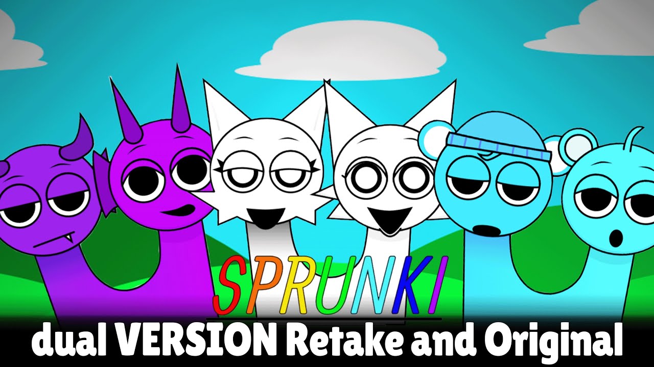 Sprinki - dabl version sprunki retake and sprunki original