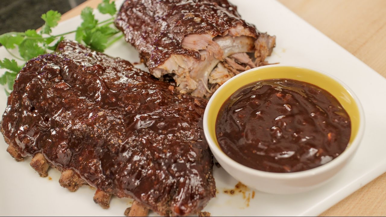 Easy Oven Ribs & Homemade BBQ Sauce