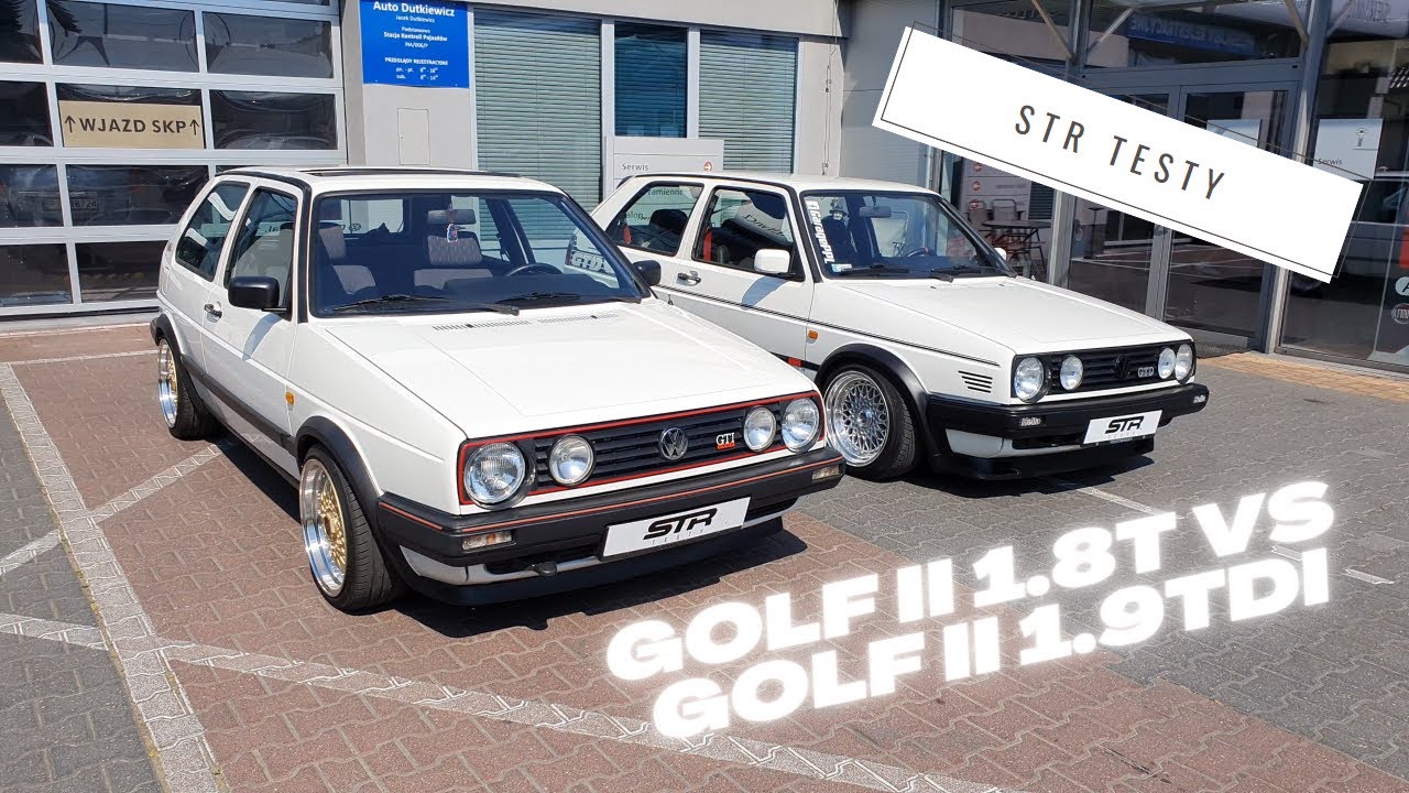 STR#227: VW Golf II 1.8T vs VW Golf II 1.9 TDI - potrafią zaskoczyć